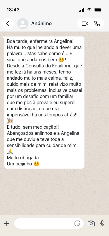 Testemunho anónimo 4 de 21, partilhado por mensagem